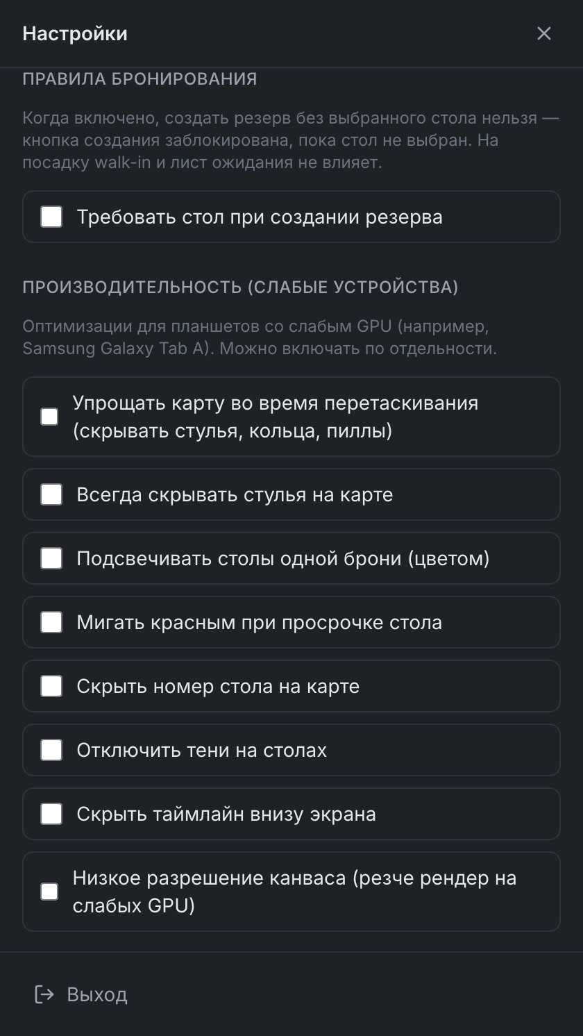 Производительность
